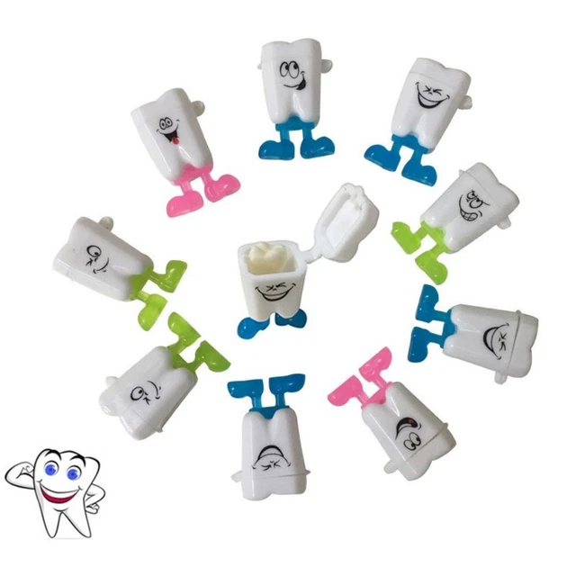 Denture Container Baby Tooth keepsake Box Deciduous Tooth Box Creative Gift