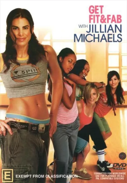 Get Fit And Fab With Jillian Michaels - Cosmo Girl DVD : NEW