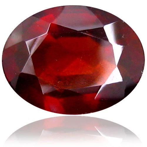 NATURAL GARNET, OVAL-FACET, 8x6mm, DEEP PURPLE-RED INDIAN ORISSA GEMSTONE