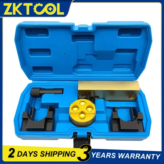 MOTOCOCHE Camshaft Timing Tool Kit For Ford Transit EcoBlue 2.0TDCi – Includes Flywheel & Crank Tools