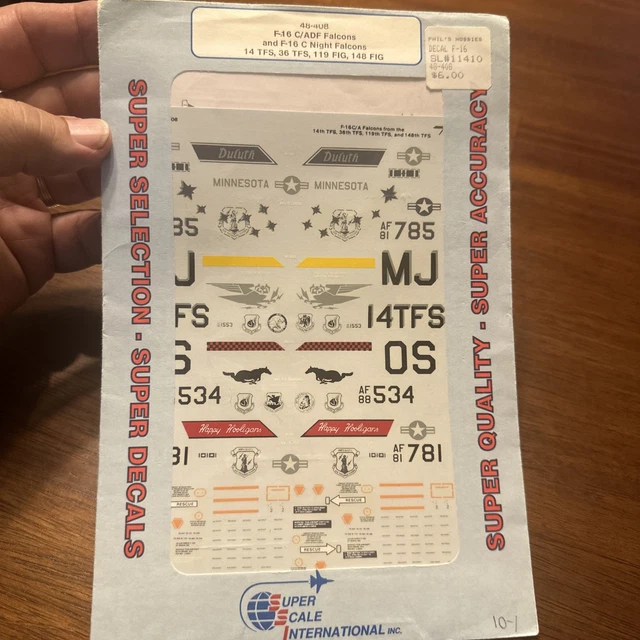 F-4Jファントム　U.S.NAVY MigKiller 1/144 Decals, Tools, Supplies & Engines, Models & Kits, Toys