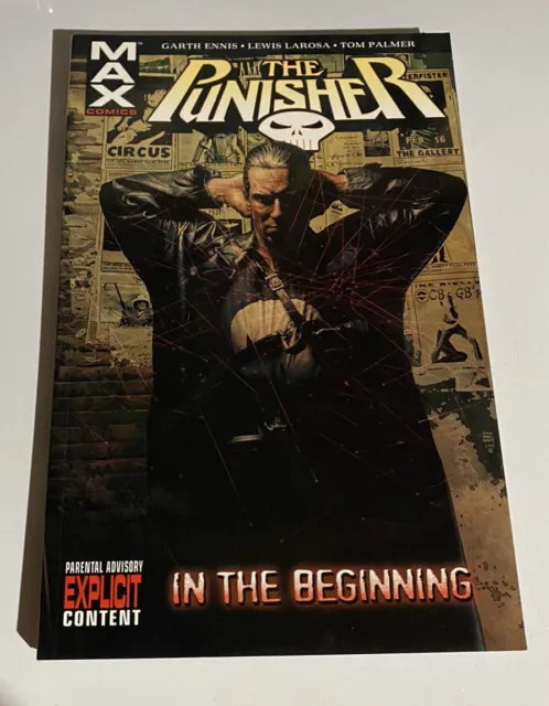 MARVEL COMICS OOP THE PUNISHER MAX - IN THE BEGINNING Collected TPB