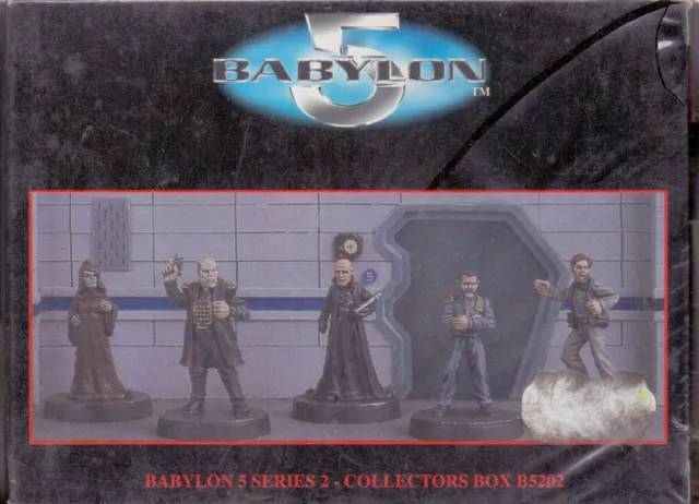 Jdr Rpg Jeu De Role /  Babylon 5 1 Boite Serie 2 Collector Box B5202