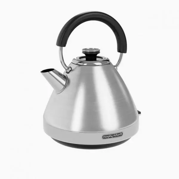 Morphy Richards 100130 Venture Pyramid Kettle, 1.5 L, Stainless Steel