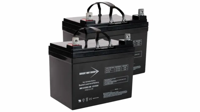FERRUPS FES 1.15KVA Best Power UPS  Battery Replacement Set of 2