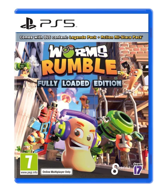 Worms Rumble Fully Loaded Edition (PS5) PlayStation 5 (Sony Playstation 5) 2