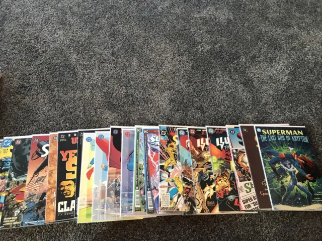 Superman TPB Lot Of 20 DC Comics