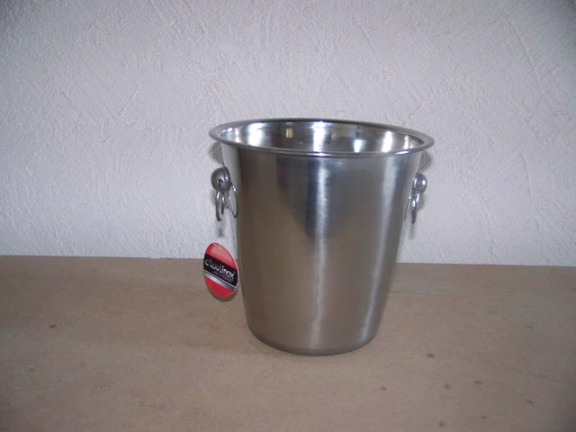 Seau à Glace 1,1L Avec Pince - Pour Bière, Vin Et Champagne - Isotherme Et Portable