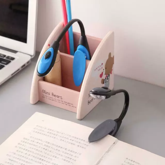 Adjustable Clip Mini Portable LED Book Reading Light Flexible Novelty USB U2E3