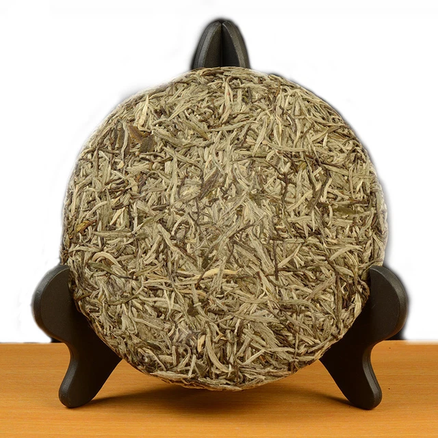 300g Natural Organic Chinese White Tea Old Fuding Silver Needle White Tea Cake