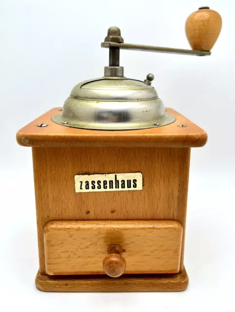 Vintage Original Zassenhaus Coffee Grinder Manual - German Retro