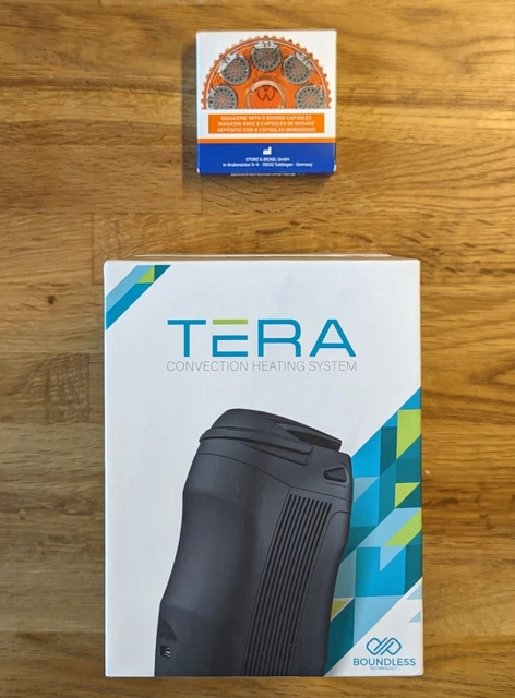 ✅ Boundless Tera Vaporizer V3 + cápsula dosificadora revista de Storz y Bickel NUEVO