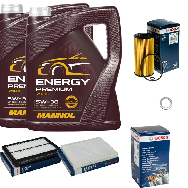 FEBI BILSTEIN Ölfilter 9L MANNOL Energy Ultra JP 5W-20 für Lexus RX