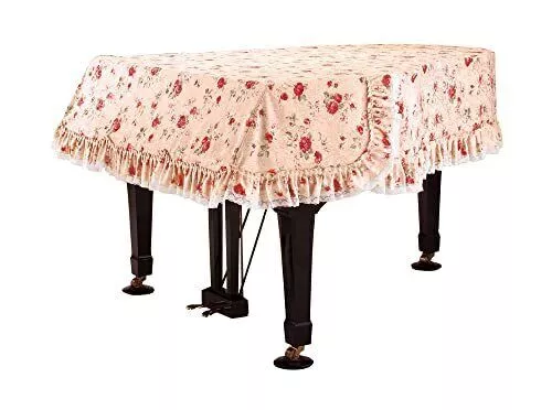 Alps/Grand piano cover/G-JF/For Yamaha C3/Made in Japan Beige rose pattern print