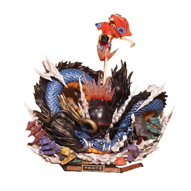 LUFFY GEAR 5 Figure One Piece Figure Luffy Vs Kaido Dragon Figure PVC LUFFY GEAR 5 Figure One Piece Figure Luffy Vs Kaido Dragon Figure PVC