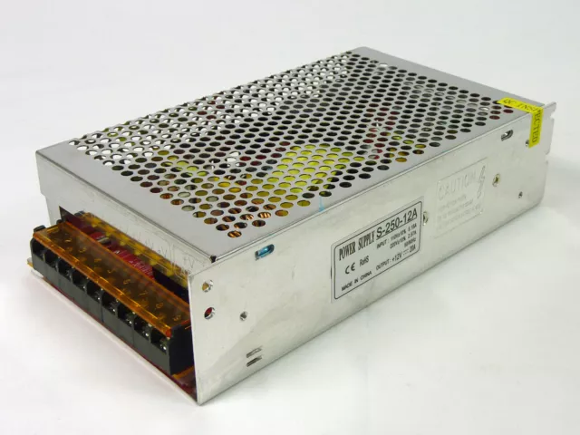 12V 20A 110/220V Power Supply