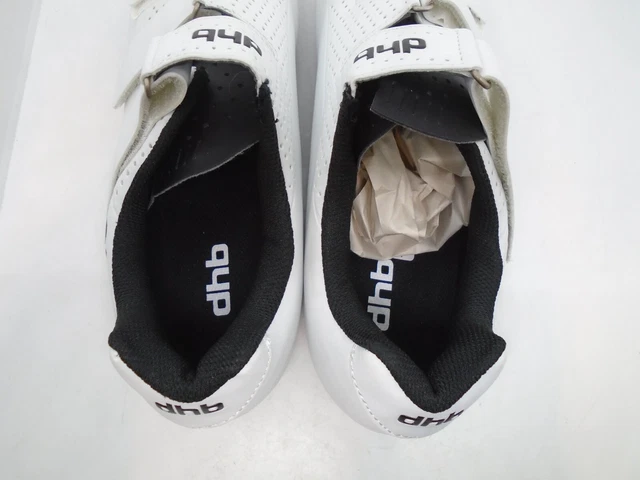 dhb Troika Men's Road Shoe EU Size 43 WHITE/BLACK ! 4