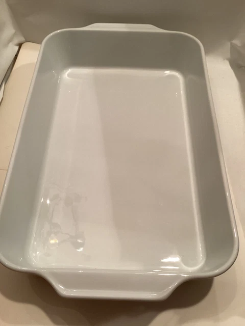 Apilco French Porcelain Baker Casserole Pan Lasagna  15”x10”x3”XLG  ,It’s Dank!