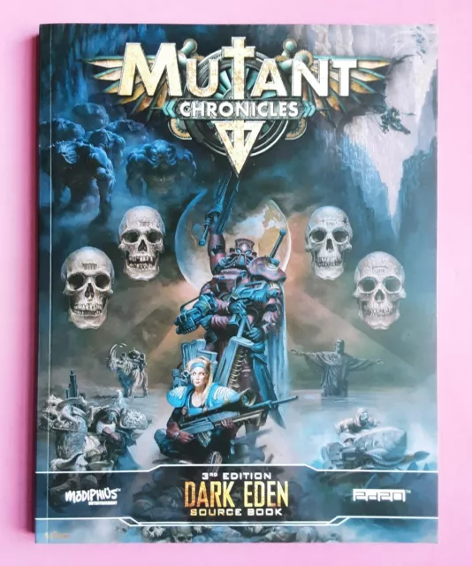 Dark Eden Source Book - Mutant Chronicles 3Rd Edition Rpg Roleplaying 2D20