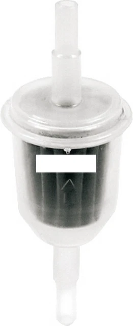 Filtre à Essence Universel 6mm/8mm Pour Moto, Scooter, Tondeuse | Lot De 2 | Transparent, Haute Filtration