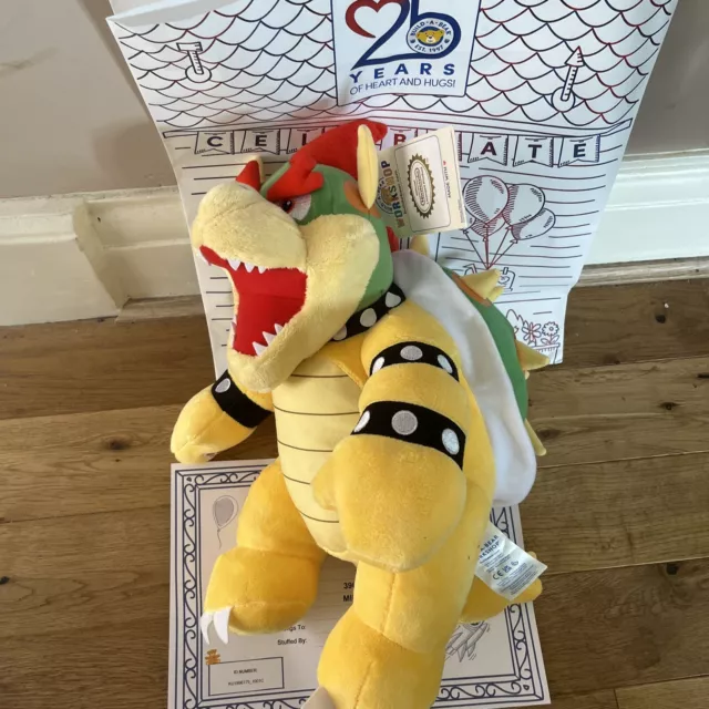 BUILD A BEAR Super Mario Bowser ( Sounds Can Be Added ) £59.99