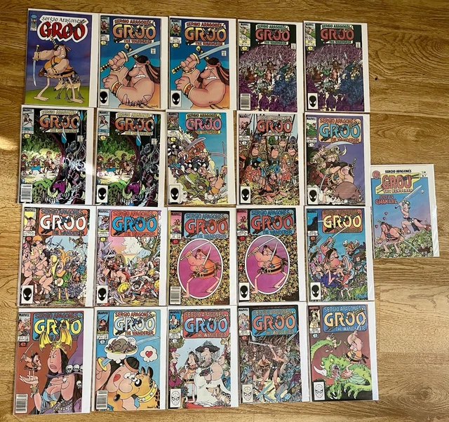 Groo The Wanderer Comic Book Bundle SERGIO ARAGONES MARVEL 1990 lot 21