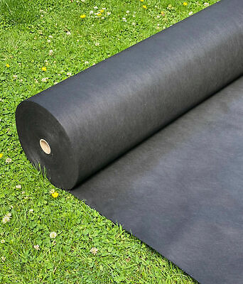 New Heavy Duty Weed Control Fabric Membrane Garden Landscape Ground Cover Sheet
