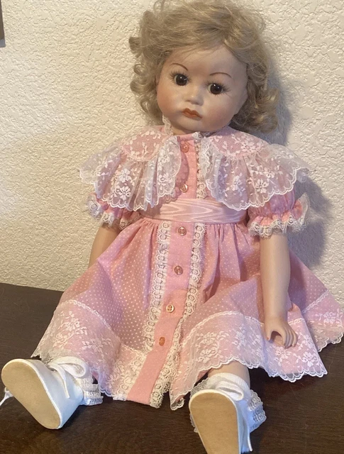 SFBJ 252 11 Paris Head  French Bisque Porcelain Doll 22” 1979 Reproduction