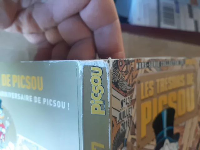 les trésors de picsou n 43 la jeunesse de picsou N 7 de 2018 stickers présent 2