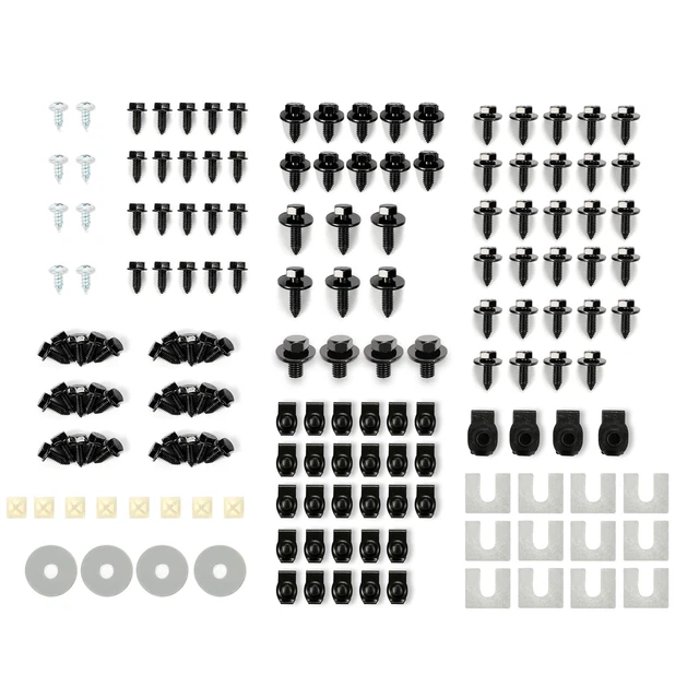 FRONT END SHEET METAL FENDER HARDWARE 162PC KIT For CAMARO CHEVELLE NOVA IMPALA 2