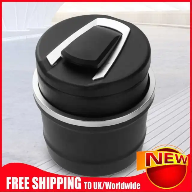 Portable Car Ashtray Detachable 2 in 1 Cigarette Ashtray for Car Home and Office