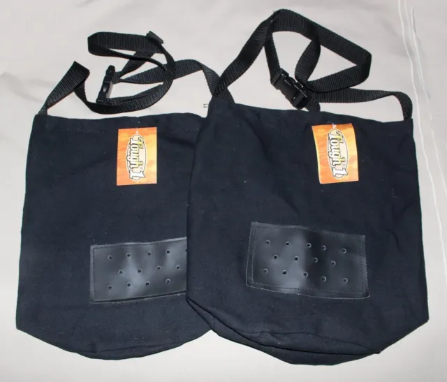 JT Intl / Tough 1 Horse Feed Bag Black Canvas Adj Strap NWT (2 available) India