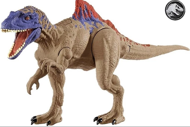 JURASSIC WORLD DINO Rivals Dual Attack Concavenator Dinosaur Toy Action ...