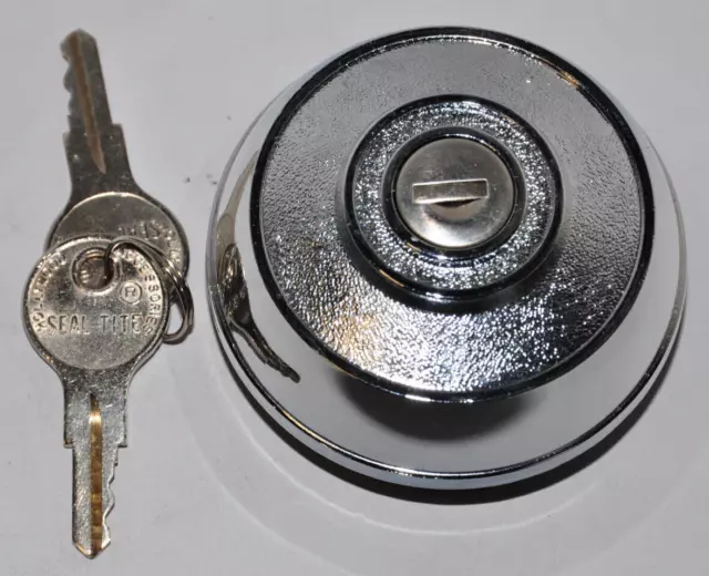 Vintage Locking Gas Cap w/ Key Seal-Tite Hollywood Ecology