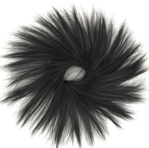 Extension De Cheveux Synthétique Gris - Postiche Partiel, Coletero, Taille Petit, Gris/Blanc