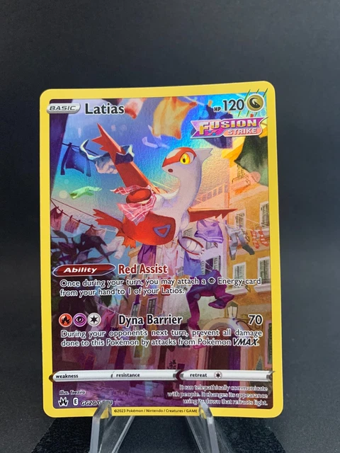 Pokémon Cards - Latias - GG20/GG70 - Galarian Gallery - Crown Zenith
