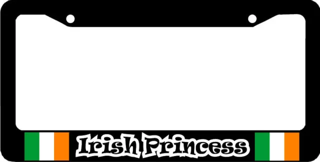 IRISH PRINCESS IRELAND FLAG   License Plate Frame