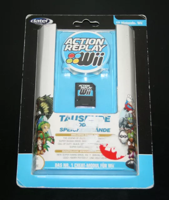 ACTION RELAY NINTENDO WII CARTE 1 GO NEUF SOUS BLISTER - Nintendo Wii DATEL