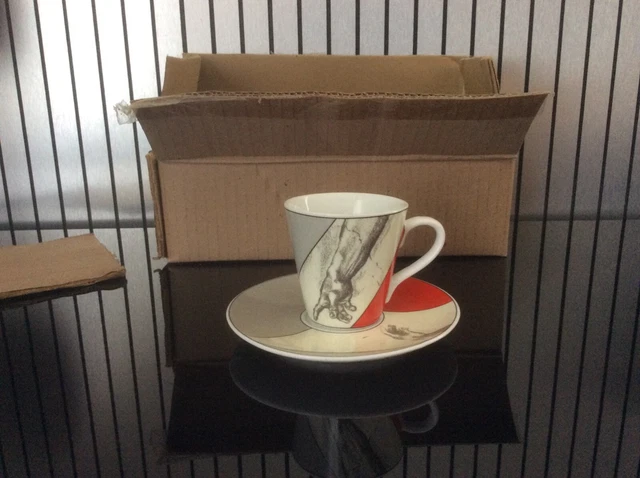 Lot 4  tasses à café San Marco création Linda Pozzoli