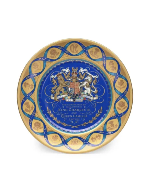 King Charles III The Coronation Fine Bone China Plate 🌟 Limited Edition 1000 🌟