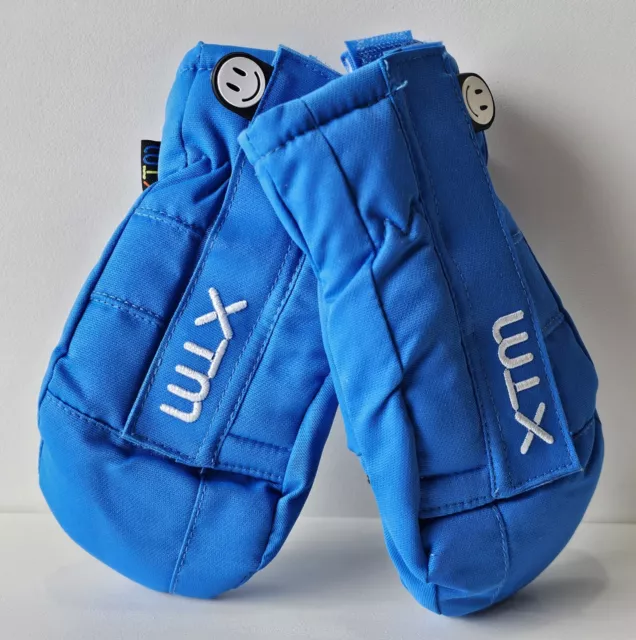 XTM Mittens Size Tots/Infants 2XS Blue 3M Thinsulate 100% Polyester Pre-Owned