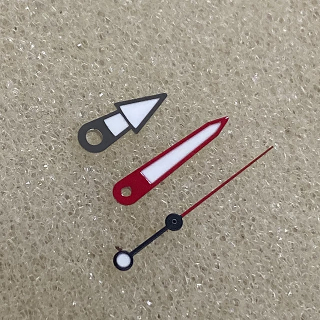 Kit D'aiguilles De Montre Lumineuses Pour Mouvements NH35/NH36 - Couleurs Argent, Or, Rose Gold - Neuf