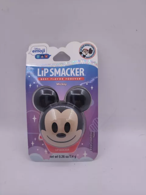 Disney Emoji Mickey IceCreamBar Lip Smacker Balm 0.26 Oz