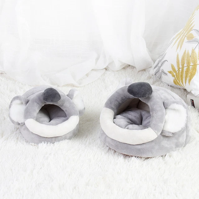 2 pcs Hamster Hideout Guinea Pig Bett Hedgehog Beutel Ratte Warme Bett 5