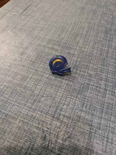 Vintage OPI Plastic NFL  Helmet Push Pin/Thumbtack, San Diego Chargers