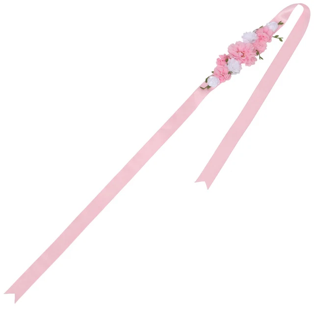 BABY SHOWER BELLY Sash Maternity Girdle Belt Pregnant Woman £11.79