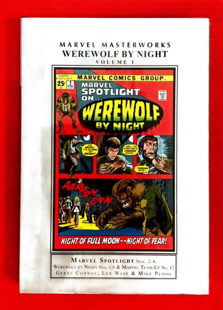Marvel Masterworks:werewolf By Night Vol.1 New Unopened Buy Today