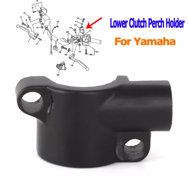 Aluminum Lower Clutch Perch Lever Holder For Yamaha TTR WR TW XT 250 225 350 600