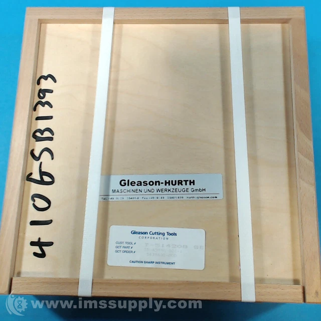 Gleason ID-43990-001-0 Shaving Cutter Tool, T-514208, 412GSB1393 FNFP