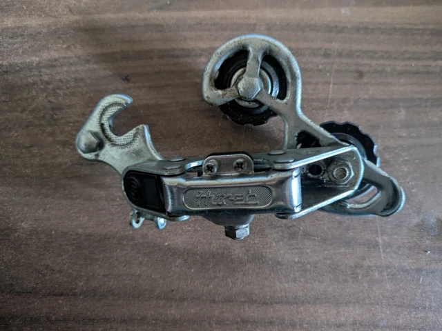 Dérailleur Arrière Sachs Huret 0489 Vintage - Ancien Stock Neuf 5 6 Vitesses Cage Courte